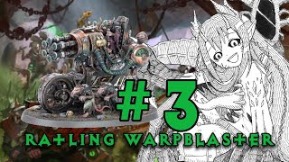 Warhammer Vtuber Paints Skaven  Ratling Warpblaster Part 3 [upl. by Anitsyrhc341]