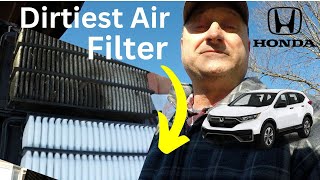 Honda CRVCivic Air Filter Replacement 2018  2023 [upl. by Imeaj956]