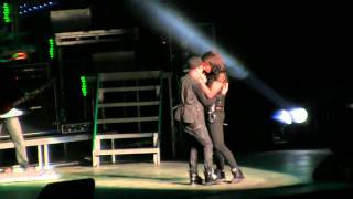 Justin Bieber quotOverboard with Jessica Jarrellquot HD Live at the New York State Fair on 912010 [upl. by Airres]