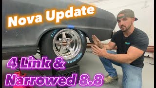 Narrowing a Ford 88 for the Chevy II [upl. by Akered]