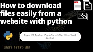 Download Multiple Files or ULRs in Parallel with Python [upl. by Sweyn540]