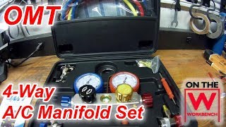 4Way AC Manifold Gauge Set [upl. by Accber582]