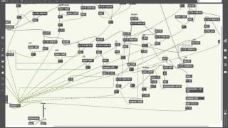 56k Modem Dialup Sound Synthesized in MaxMsp [upl. by Dahij307]