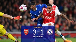 Arsenal 31 Chelsea  Highlights  EXTENDED  Premier League 2223 [upl. by Lemmueu875]