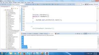 Java Turorial6arraylist iteratorhasNextnextLinked List [upl. by Ciryl]