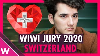 Eurovision Review 2020 Switzerland  Gjons Tears quotRépondezmoiquot  WIWI JURY [upl. by Tertia]