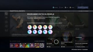 Destiny 2942 Char Fortschritt quotWie geht es weiterquot  Engramme  Everversum Inventar HDPS4 [upl. by Aneleh]