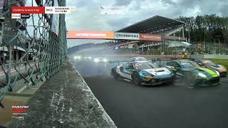 BIG CRASH  24H spa Francorchamps 2024 drivers ok [upl. by Bedell]