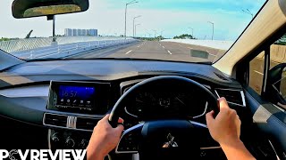 POV REVIEW  MITSUBISHI NEW XPANDER GLS 15 CVT 2023  BATIK TAPI BUKAN SUTERA  New Car Test Drive [upl. by Wiatt]