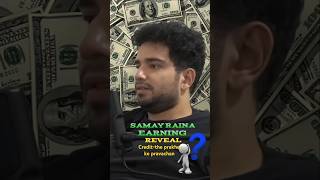 Samay Raina Earning Reveal🤔samayraina podcast [upl. by Ihcur]