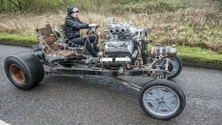 Inventor Builds Steampunk Inspired Automatron Car [upl. by Yraeg]