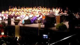 Bishop Norman L Wagner funeral Pastor Marvin L Winans Sr Singing part 1 [upl. by Anaitat]