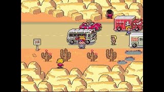 EarthBound Walkthrough  Dusty Dunes Desert amp Fourside [upl. by Mattheus151]