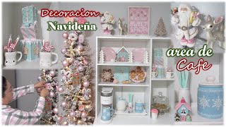 Decoración navideña 2023🎄Area de cafe [upl. by Airotahs714]