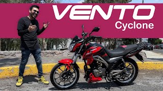 Vento Cyclone 210 2024  De trabajo y con estilo 😎🏍️ [upl. by Malloy]