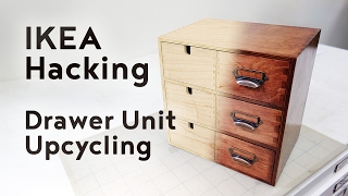 IKEA Hacking Upcycling a Drawer Unit [upl. by Valerian803]