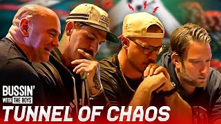 Dana White Introduces Dave Portnoy amp Barstool To The Blackjack Tunnel Of Chaos [upl. by Ebarta]