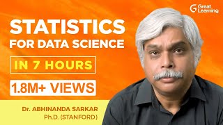 Statistics for Data Science  Probability and Statistics  Statistics Tutorial  PhD Stanford [upl. by Nosnibor]