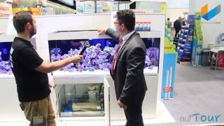 EHEIM  Interzoo 2014  aufTour  Meerwasser Live TV  incpiria 500 marine powerLED Futter [upl. by Yale829]