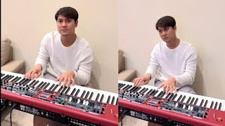 PAPA BILAR MALAM INI MAEN PIANO BAGI² REZEKY NIH BUMIL CANTIK BANGET ABANG L BIKIN GEMES [upl. by Elletnohs267]