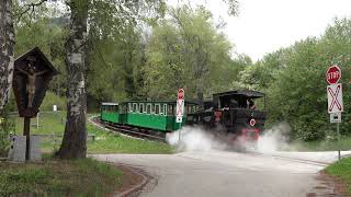 Steam of Achensee Railway Austria May 2022 2 オーストリア アッヘンゼー鉄道の蒸気機関車（2022年5月 2 [upl. by Hsirk130]