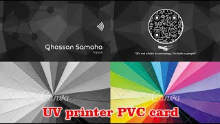 UV printer PVC card productionA4 L805A4XP600UV VARNISH PRINTER A3L805A3XP600UV VARNISH PRINTER [upl. by Yllah]