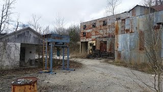 Crystal Mine Exploration Massive Fluorspar Mill from 1929 [upl. by Ger468]