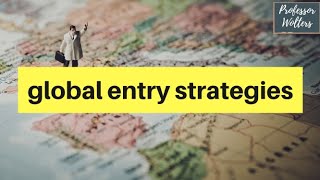 Global Market Entry Strategies Exporting to Direct Investment [upl. by Miles752]