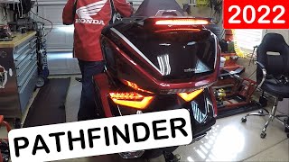 Honda Goldwing Trunk Rack Complete Pt 2 [upl. by Binette742]