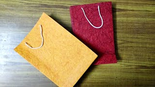 HOW TO MAKE A HANDMADE BAG FOR EVERY GIFTS [upl. by Shelli]