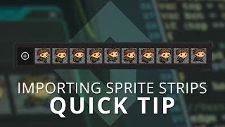 GameMaker Quick Tip Importing Sprite Sheets [upl. by Myk]