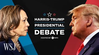 Full Debate Harris vs Trump in 2024 ABC News Presidential Debate  WSJ [upl. by Sion]