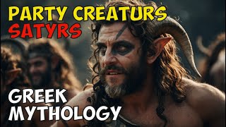 The party creaturs of ancient Greece  Satyrs  Greek Mythology [upl. by Corydon]