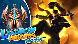 WILD RIFT  S12  XIN ZHAO JUNGLA  AGENTE CARREADOR MI MISION GANAR PARCHE 50a [upl. by Aninotna]