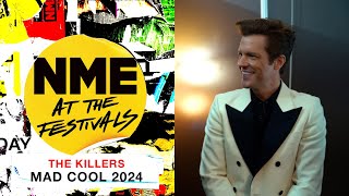 The Killers on showing the Euro semifinals at their gig and the legacy of ‘Mr Brightside’ [upl. by Shannon900]