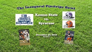 2010 Pinstripe Bowl Kansas State v Syracuse One Hour [upl. by De]