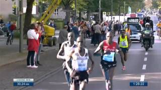 Berlin Marathon 2014  WORLD RECORD  020257 by Dennis Kimetto [upl. by Erait99]