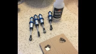 How to Properly Add Oil to Rc Shocks [upl. by Lodnar614]