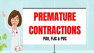 Premature Contractions Premature Atrial Junctional amp Ventricular Contractions ECG Made Easy [upl. by Essiralc737]