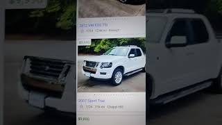 2007 Ford explorer sport Trac 71k 9990 nice truck [upl. by Akenot313]