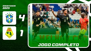 Brasil 4x1 Guiné  Amistosos da Seleção 2023  Jogo Completo [upl. by Bina]