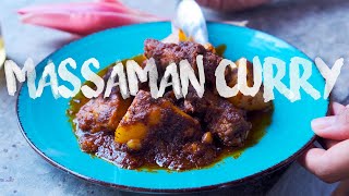 How To Cook Thai Massaman Curry  Massaman Moo  Authentic Family Recipe 34 [upl. by Robbin201]