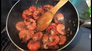 GARLIC BUTTER SHRIMP SPICY [upl. by Asiuqram]