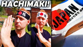 Unboxing 2 Ninja Hachimaki Headbands from Japan  LevelUp My Ninjutsu amp Samurai Training 忍術 [upl. by Hanselka]