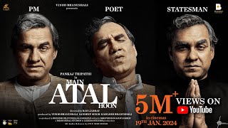 Main ATAL Hoon  Trailer  Pankaj Tripathi  Ravi Jadhav  Vinod Bhanushali  19 Jan 2024 [upl. by Weiss902]