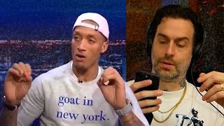 Chris DElia Reacts to Dumb Athlete Who Thinks Hes Smart [upl. by Eelyek]