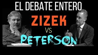 Debate entre Zizek y Peterson  Completo sub en español y audio mejorado [upl. by Almeria]