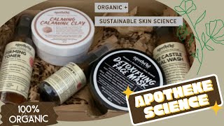 Tried Apotheke Science Skincare Line on Combination Skin  HONEST REVIEW [upl. by Polik468]