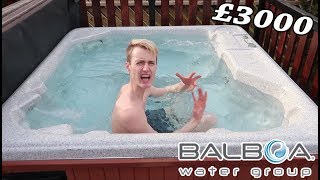 Quality £3000 Balboa Hot Tub In Yorkshire  Review [upl. by Irehj]