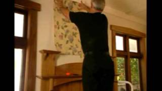 How to Hang Wallpaper Part 3 Where to start [upl. by Kcim889]